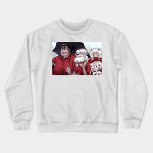 valentine's stroll Crewneck Sweatshirt